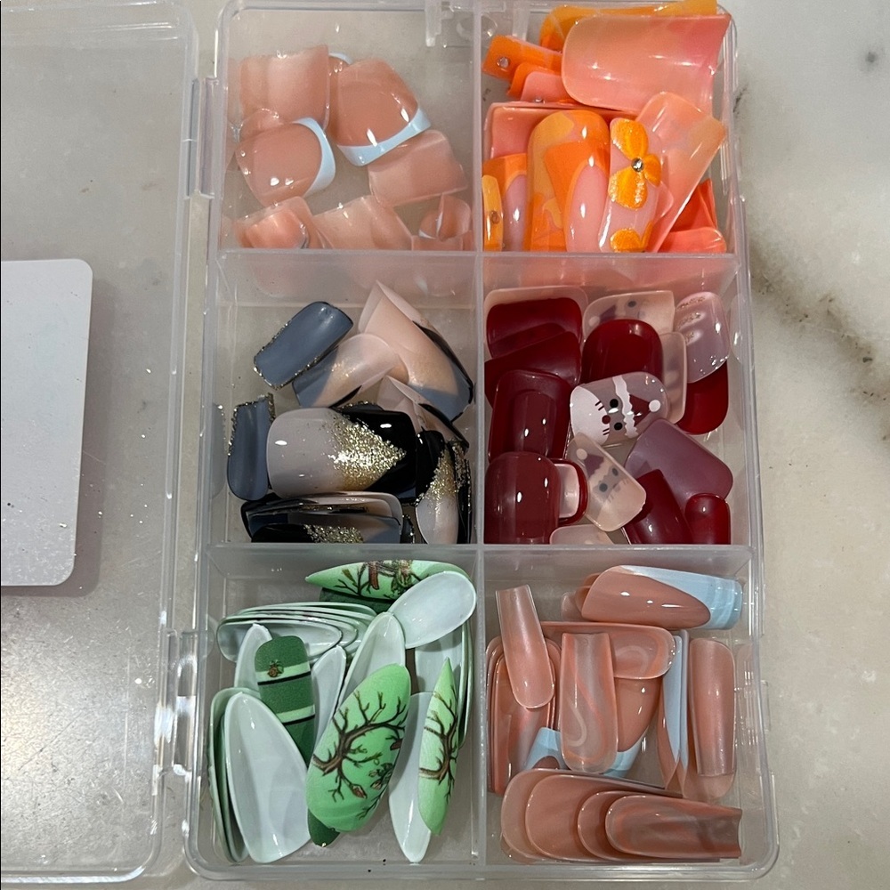 Assorted Press-On Nails Set